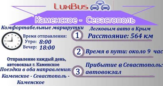 Каменское-Севастополь