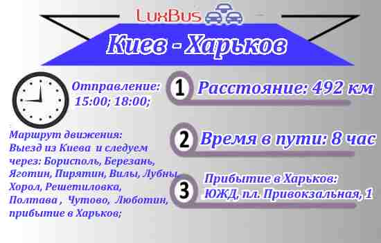 Автобус Киев-Харьков