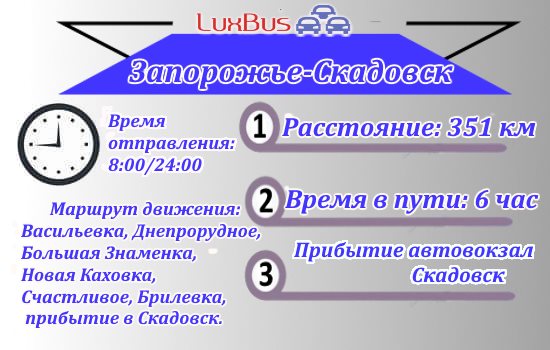 Запорожье-Скадовск
