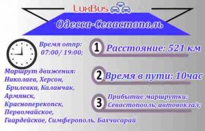 Поездки Одесса-Севастополь