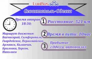 Поездки Севастополь-Одесса