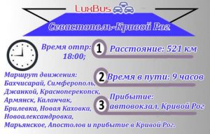 Поездки Севастополь-Кривой Рог
